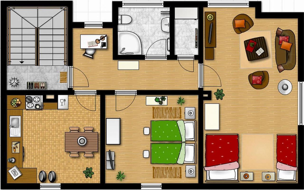 Haus Homann-Schneider, Apartment Stefan Wetter  Εξωτερικό φωτογραφία